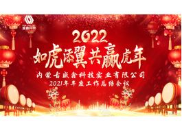 2021年年度工作總結會議及2022年迎新晚宴